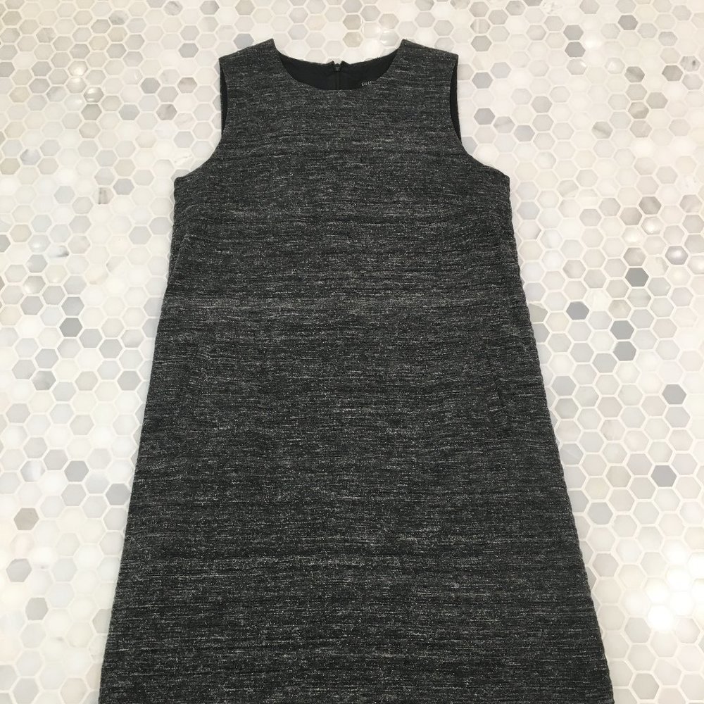 Eileen Fisher Minimalist Silk shift dress XXS (will fit Small)